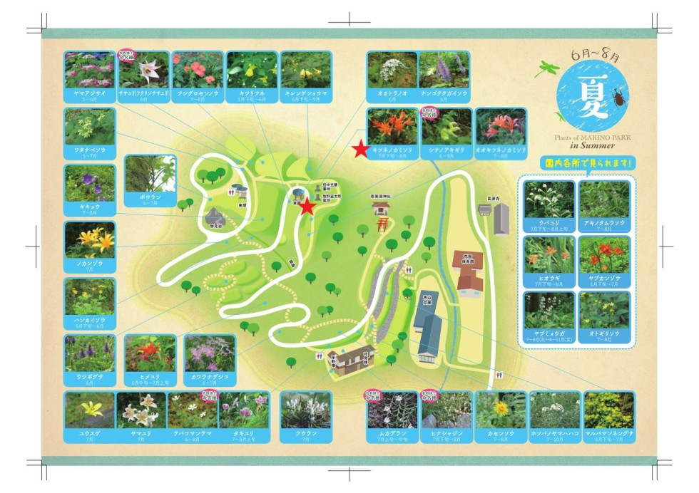 牧野公園マップ