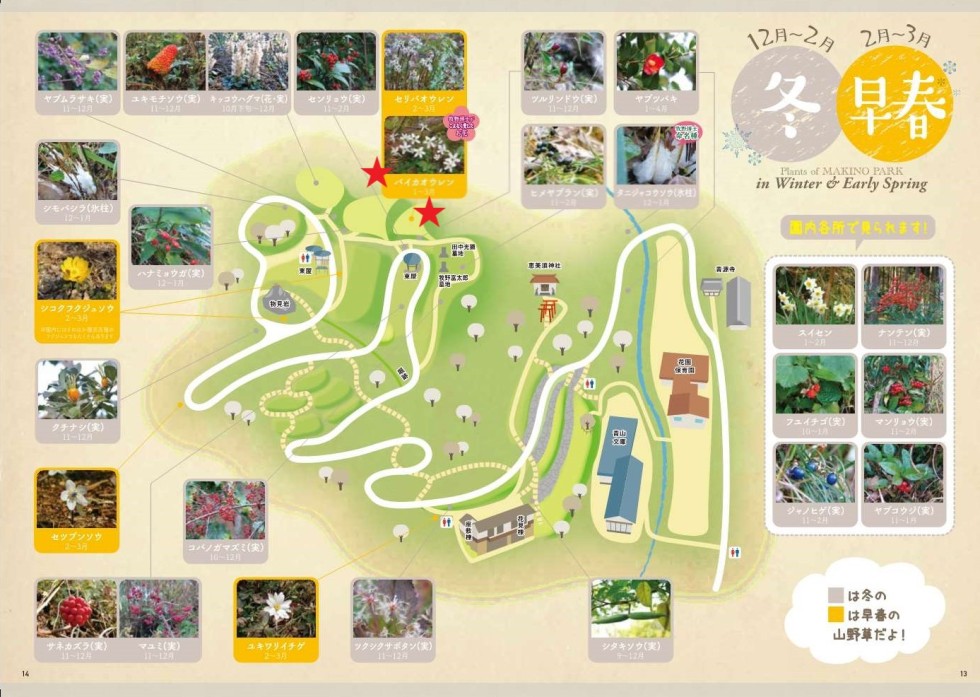 牧野公園マップ