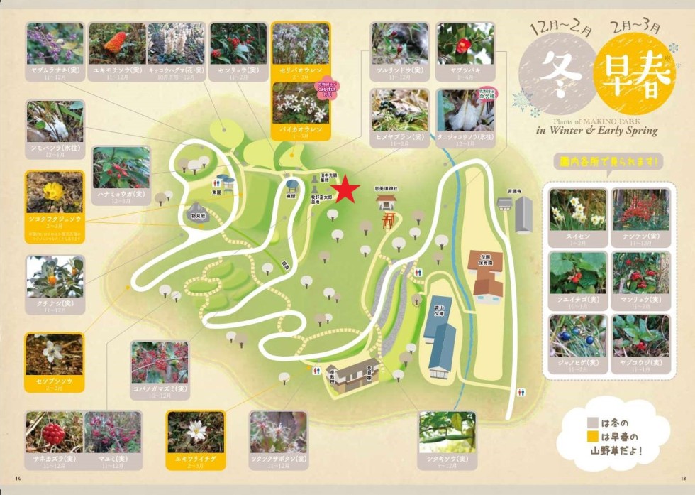 牧野公園マップ